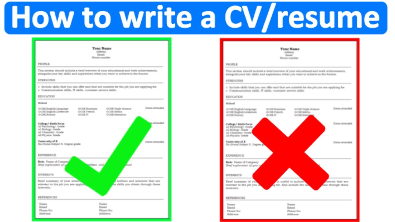 How do I Describe My Experience in CV?