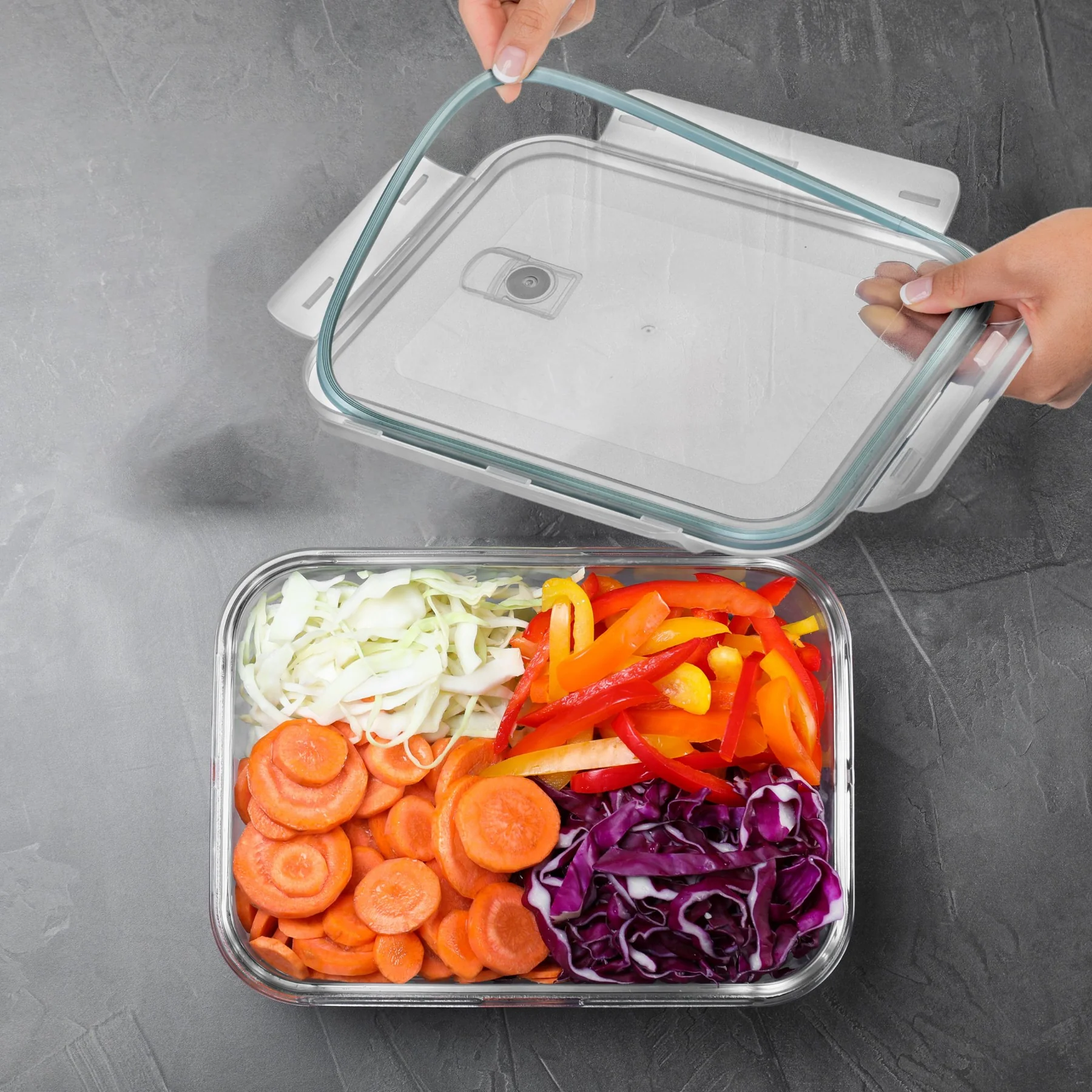 glass meal prep containers